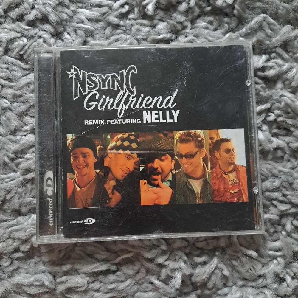 *NSYNC Girlfriend Remix CD *case damaged* untested